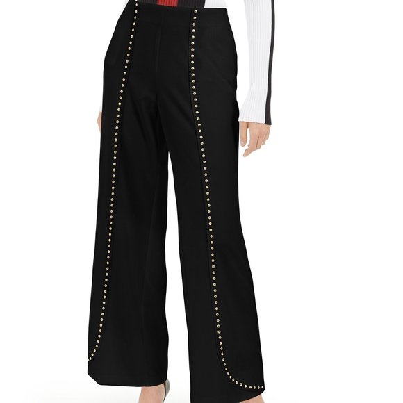 INC International Concepts Pants - 🎉🥳HP🥳🎉INC Studded Wide-Leg Pants